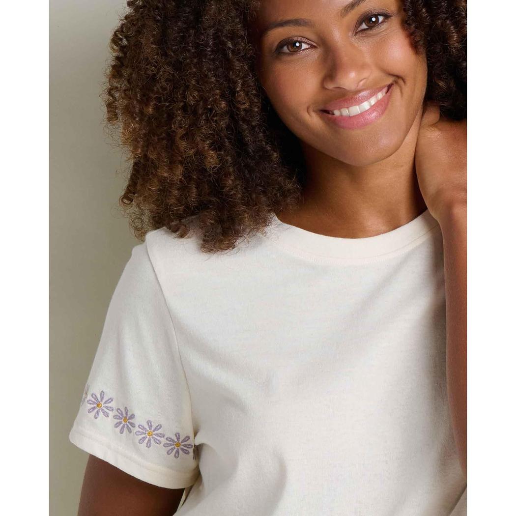 Toad & Co Women's Re-Form Embroidered Crew-Women's - Clothing - Tops-Appalachian Outfitters