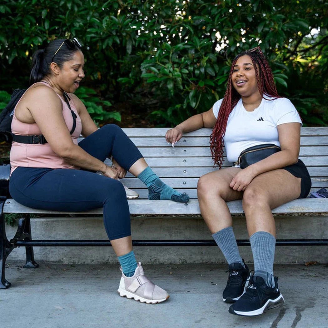 Tough Cuties Eve The Original Ladies Light Weight Hiker Crew-Accessories - Socks - Women's-Appalachian Outfitters
