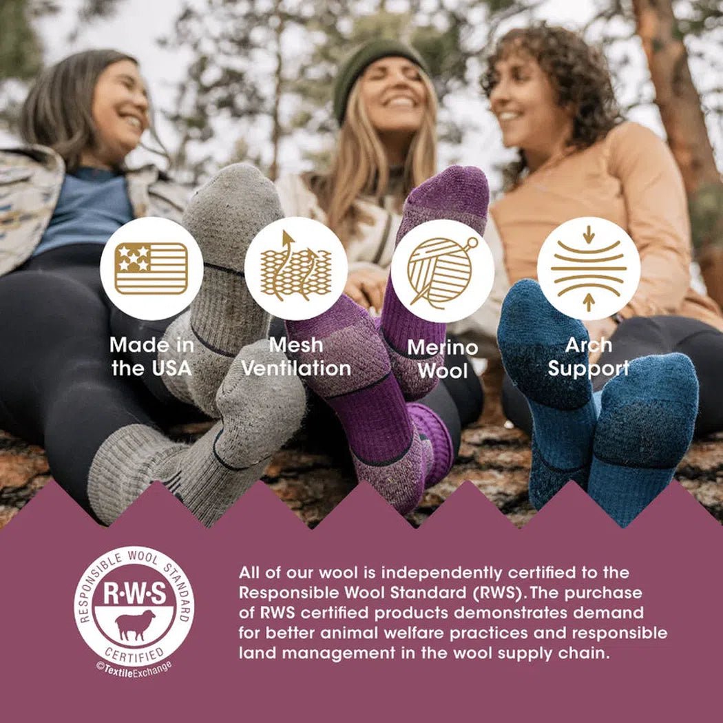 Tough Cuties Eve The Original Ladies Light Weight Hiker Quarter-Accessories - Socks - Women's-Appalachian Outfitters