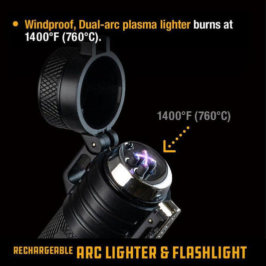 UCO Rechargeable Arc Lighter & LED Flashlight-Camping - Lighting-Appalachian Outfitters