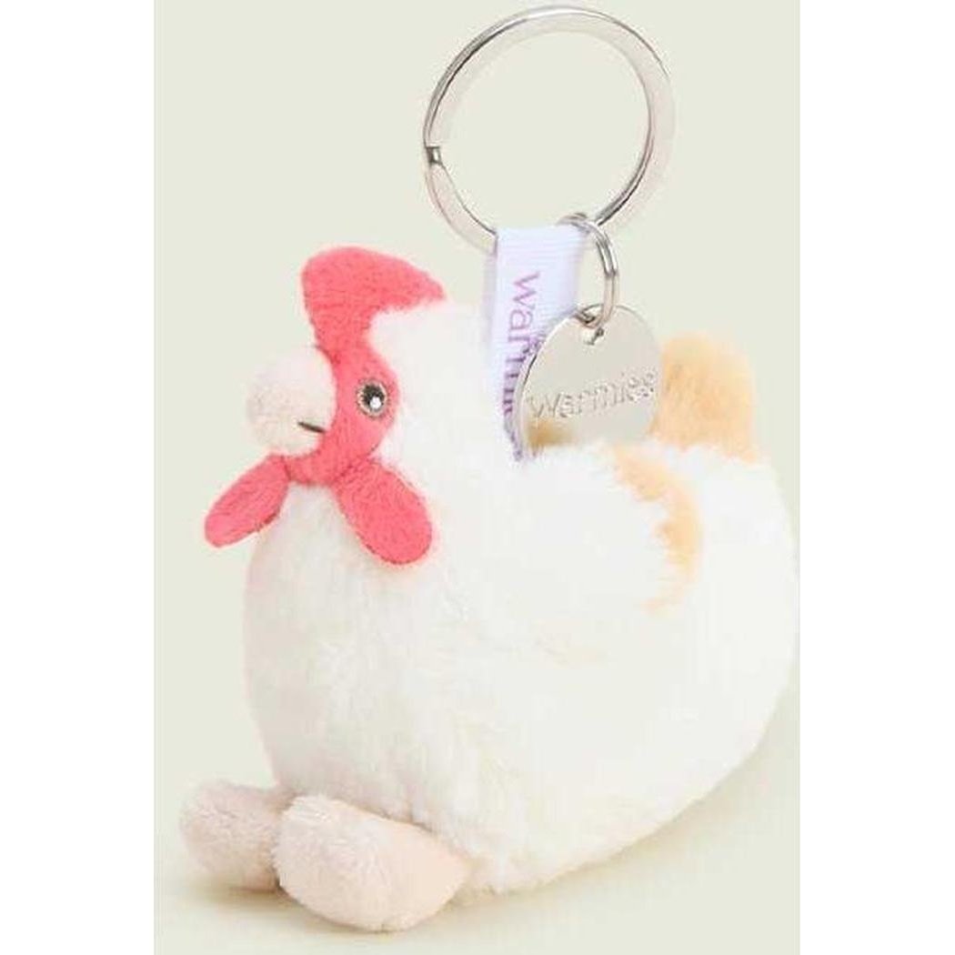 Warmies Chicken Keyring-Accessories - Novelty - Stuffed Animals-Appalachian Outfitters