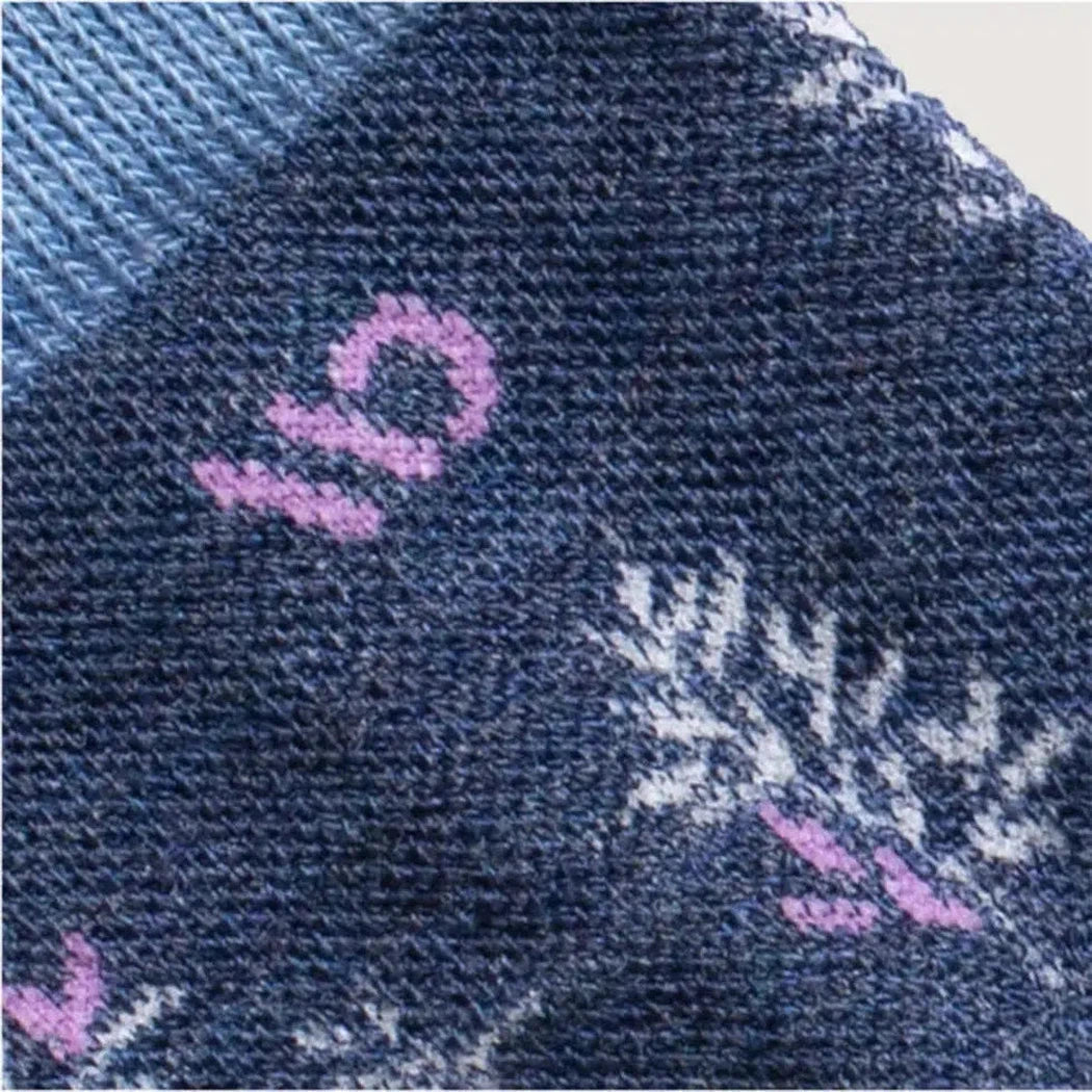Wide Open Women's Foliage Lightweight Micro Crew Sock-Accessories - Socks - Women's-Appalachian Outfitters