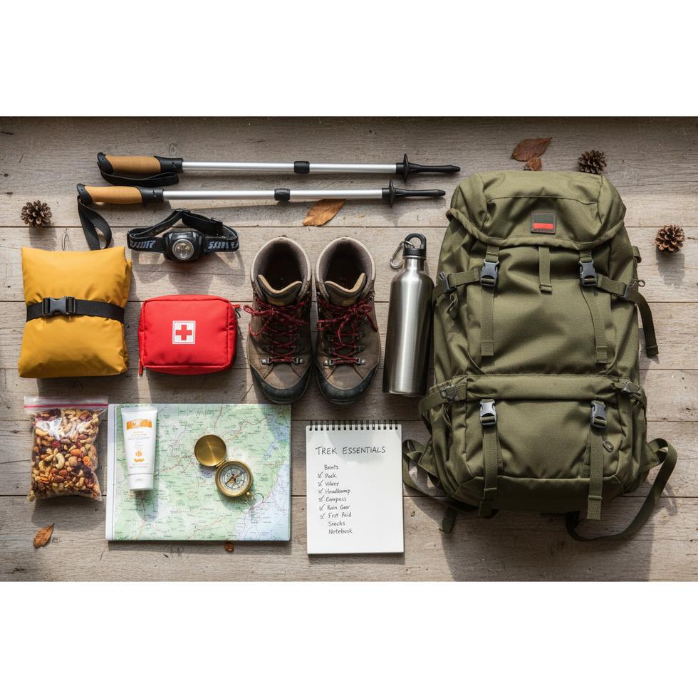 The Complete Trekking Packing List: Every Essential, Organized by Category-Appalachian Outfitters