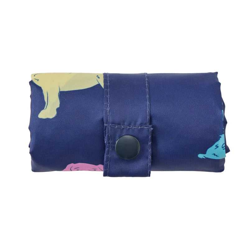 Life is Good Tropical Floral Pattern Roll and Go Tote