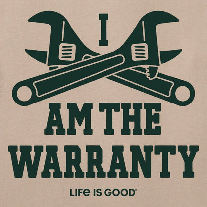 Life is Good Men's I am the Warranty Short Sleeve Crusher Tee