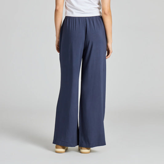 Life is Good Women's Solid Breezy Wide Leg Pant