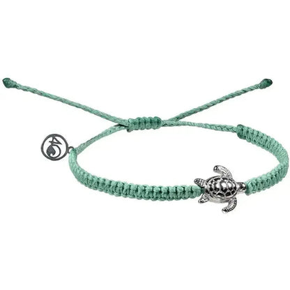 4Ocean Sea Turtle Rescue Bracelet-Accessories - Jewelry-Seafoam Green-Appalachian Outfitters