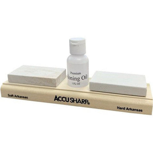 AccuSharp Arkansas Whetstone Combo Kit-Camping - Accessories - Knife & Axe Accessories-Appalachian Outfitters
