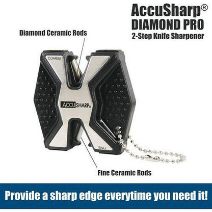 AccuSharp Diamond Two Step Sharpener-Camping - Accessories - Knife & Axe Accessories-Appalachian Outfitters