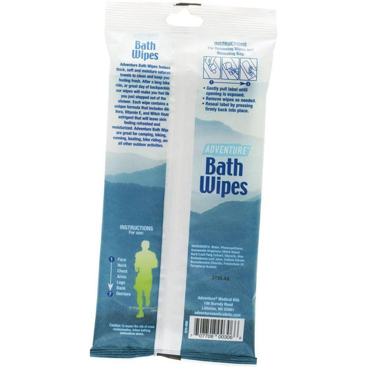 Adventure Medical Kits Adventure Bath Wipes-Camping - Health & Safety - Hygiene-Appalachian Outfitters