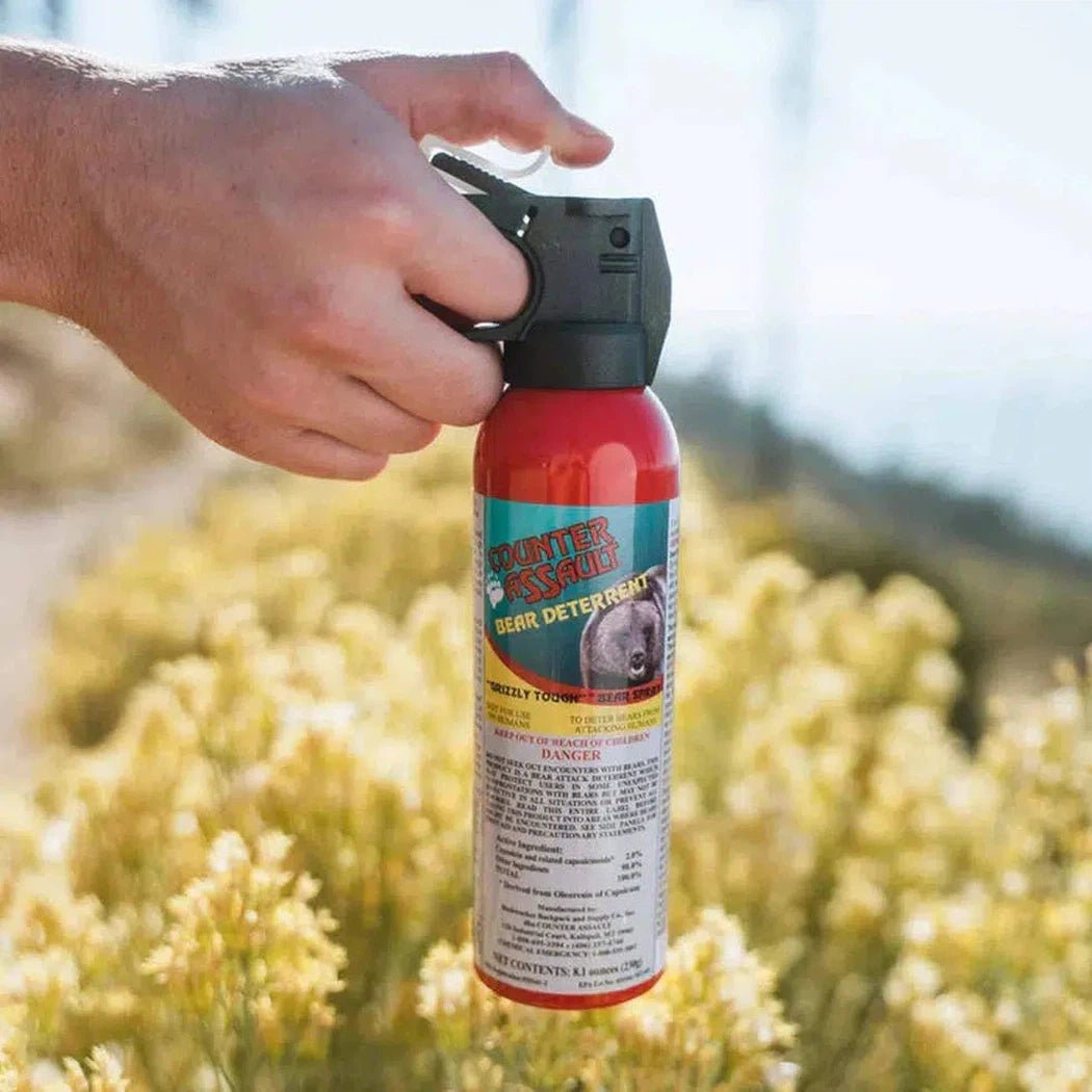 Adventure Medical Kits Counter Assault 32-Foot Bear Spray (8.1 oz.) with Holster-Camping - Accessories-Appalachian Outfitters