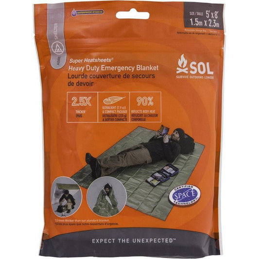 Adventure Medical Kits SOL Heavy Duty Emergency Blanket-Camping - Health & Safety - Safety-Appalachian Outfitters