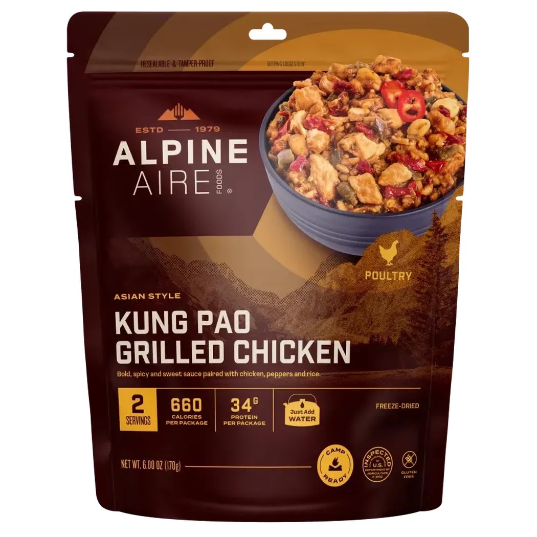 AlpineAire Kung Pao Grilled Chicken-Food - Backpacking-Appalachian Outfitters