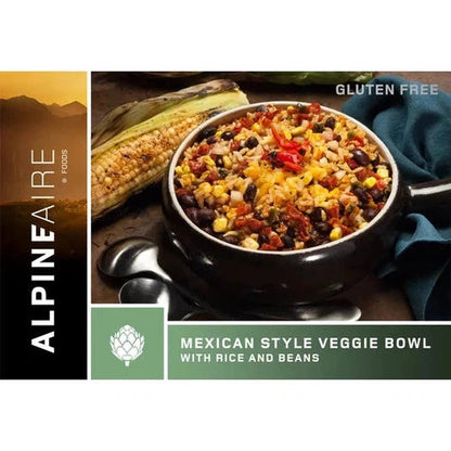 AlpineAire Mexican Style Veggie Bowl-Food - Backpacking-Appalachian Outfitters