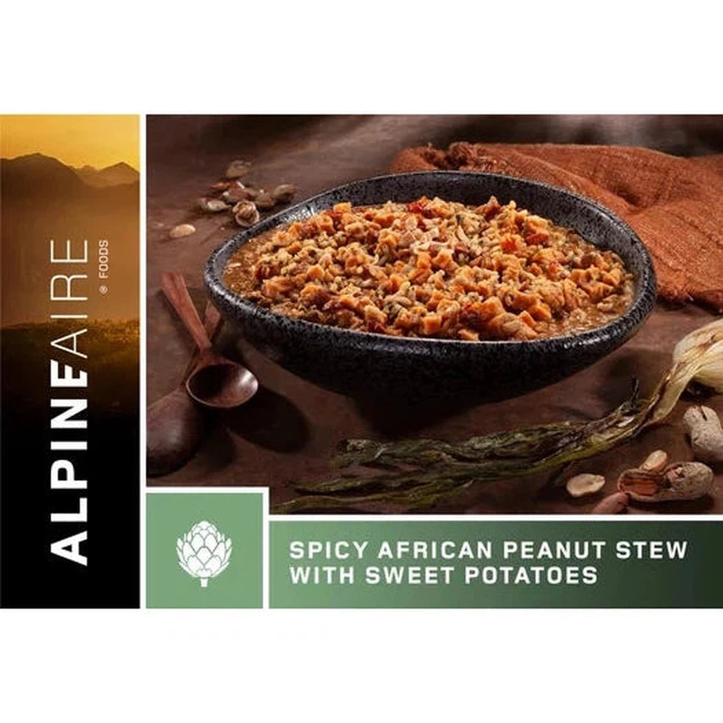 AlpineAire Spicy African Peanut Stew with Sweet Potatoes-Food - Backpacking-Appalachian Outfitters