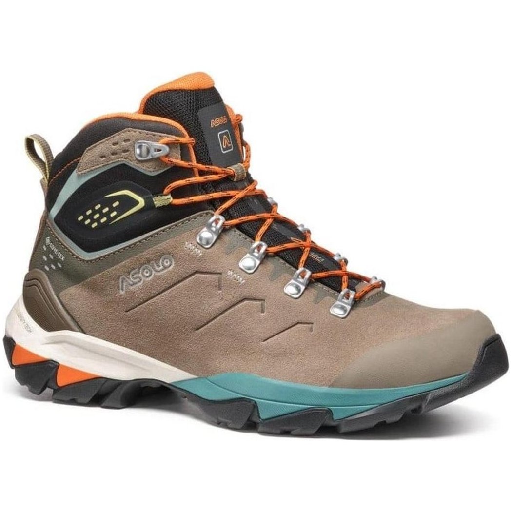 Asolo Women's Acadia Mid Leather GTX-Women's - Footwear - Boots-Dodo Beige/Harbor Grey-Regular-7-Appalachian Outfitters