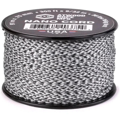 Atwood Rope Nano Cord - 36 LB  - 0.75MM X 300 FT Spool-Camping - Accessories - Rope and Cordage-Urban Camo-Appalachian Outfitters