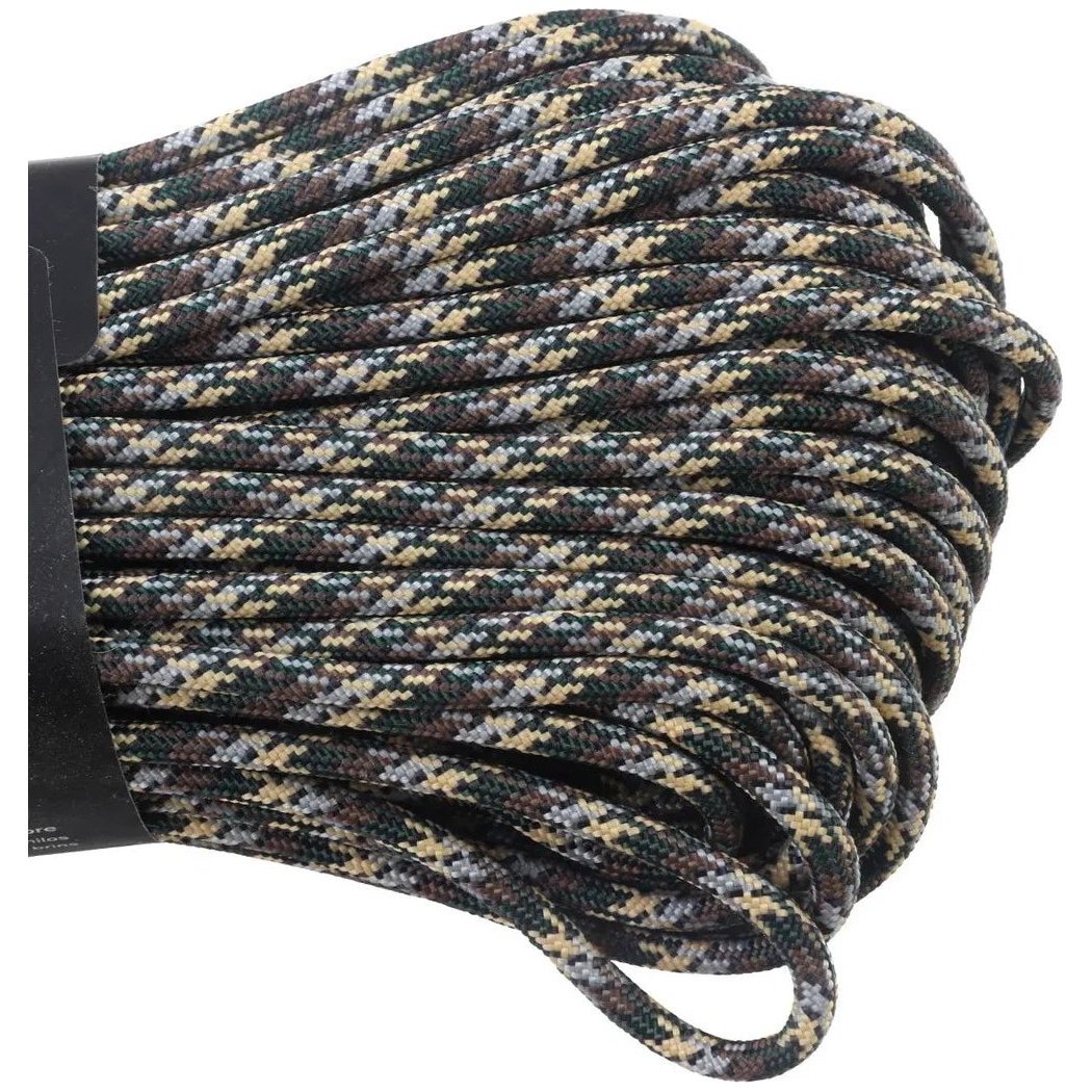 Atwood Rope Paracord - 550 LB - 4MM X 100 FT - Camos and Black-Camping - Accessories - Rope and Cordage-Tropic Camo-Appalachian Outfitters