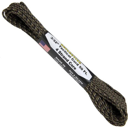 Atwood Rope Reflective Cord - 275 LB Tactical Cord - 2.4MM X 50 FT-Camping - Accessories - Rope and Cordage-Ground War-Appalachian Outfitters