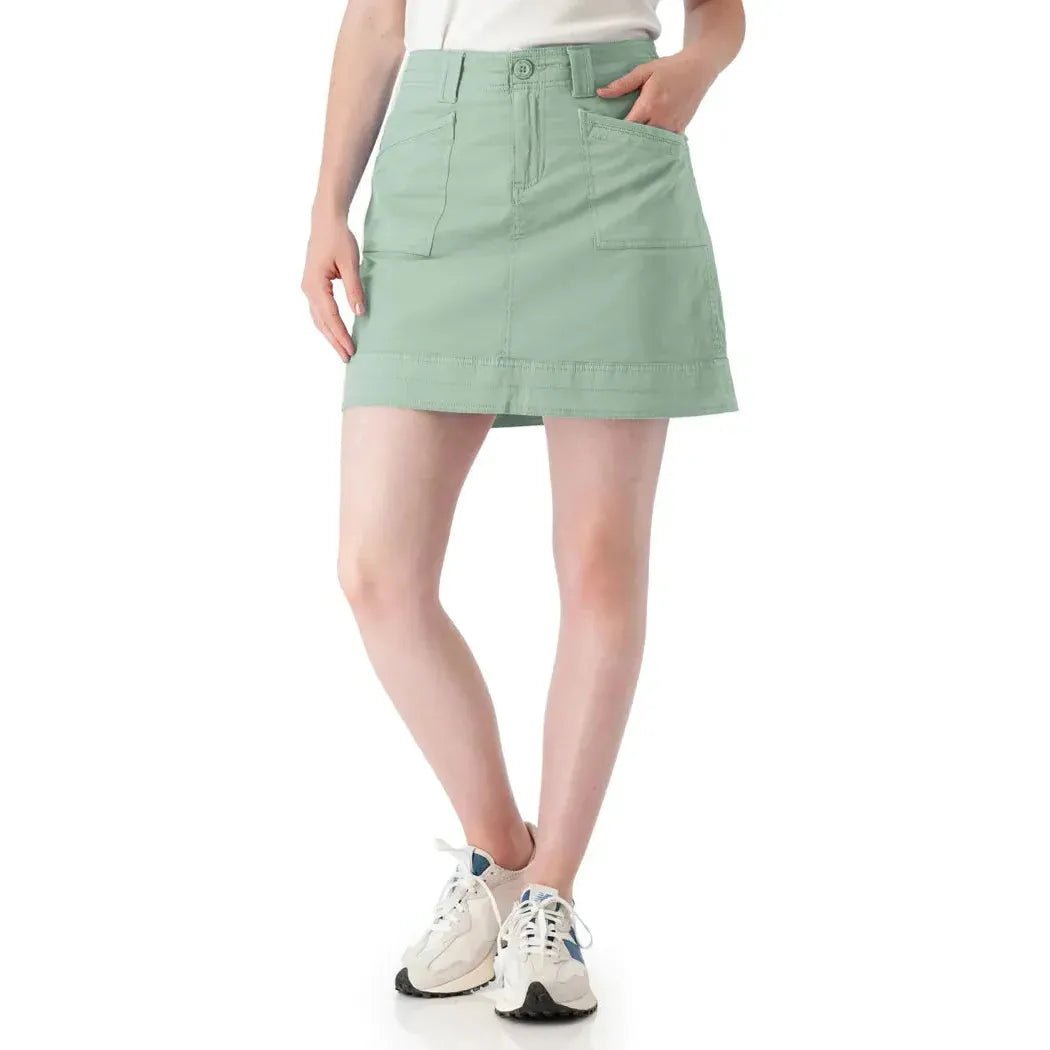 Aventura Women's Arden V2 Skort-Women's - Clothing - Skirts/Skorts-Granite Green-2-Appalachian Outfitters