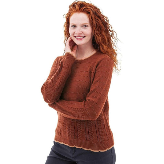 Aventura Women's Halcyon Sweater-Women's - Clothing - Tops-Brunt Henna-S-Appalachian Outfitters