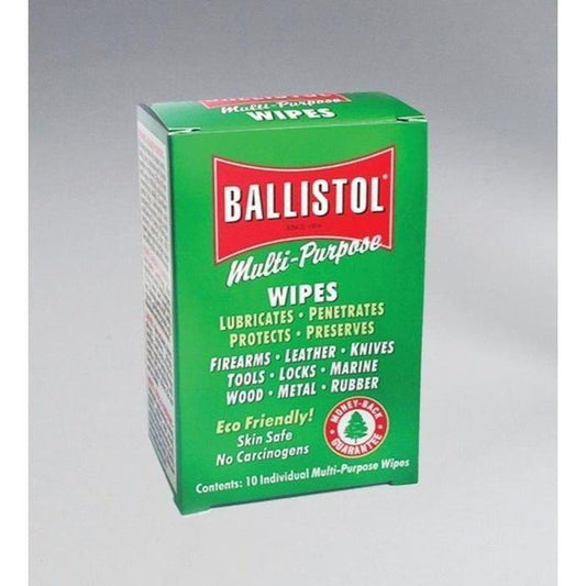 Ballistol Wipes - 10 pack-Camping - Accessories - Knife & Axe Accessories-Appalachian Outfitters