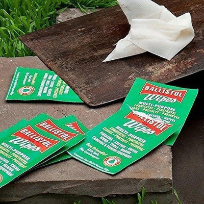 Ballistol Wipes - 10 pack-Camping - Accessories - Knife & Axe Accessories-Appalachian Outfitters