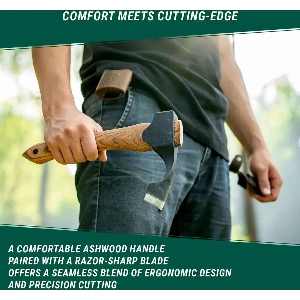 Beavercraft Adze with Leather Sheath-Camping - Accessories - Axes-Appalachian Outfitters