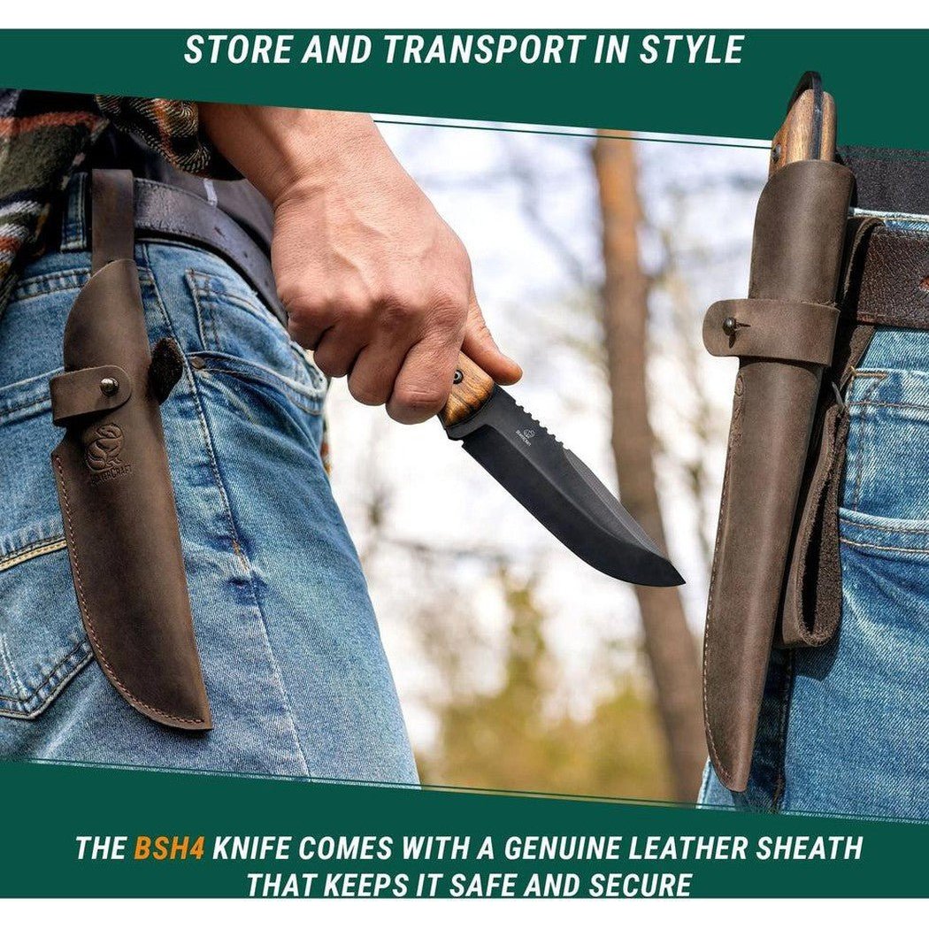 Beavercraft BSH4 Bushcraft Knife-Camping - Accessories - Knives-Appalachian Outfitters