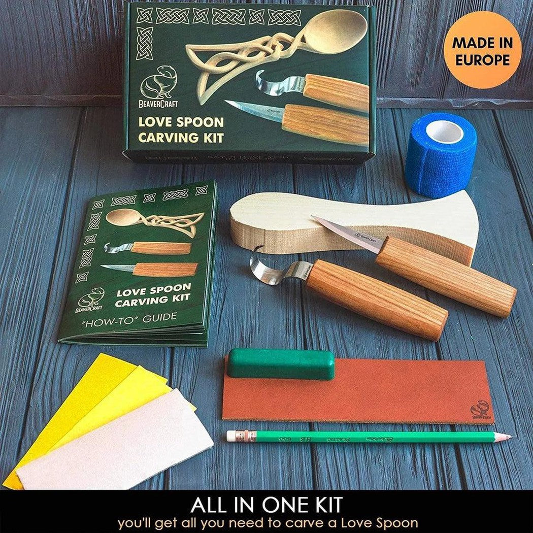 Beavercraft Celt Spoon Carving Kit-Camping - Accessories - Knives-Appalachian Outfitters