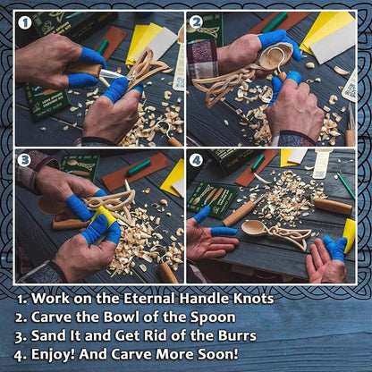 Beavercraft Celt Spoon Carving Kit-Camping - Accessories - Knives-Appalachian Outfitters