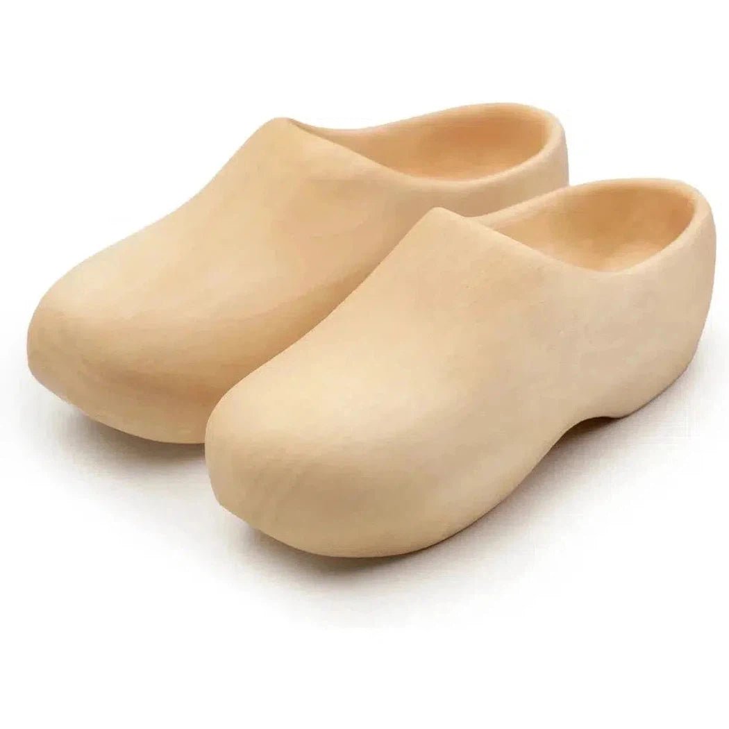 Natural Beavercraft Clogs Carving Kit shown from a front angle on a white background.