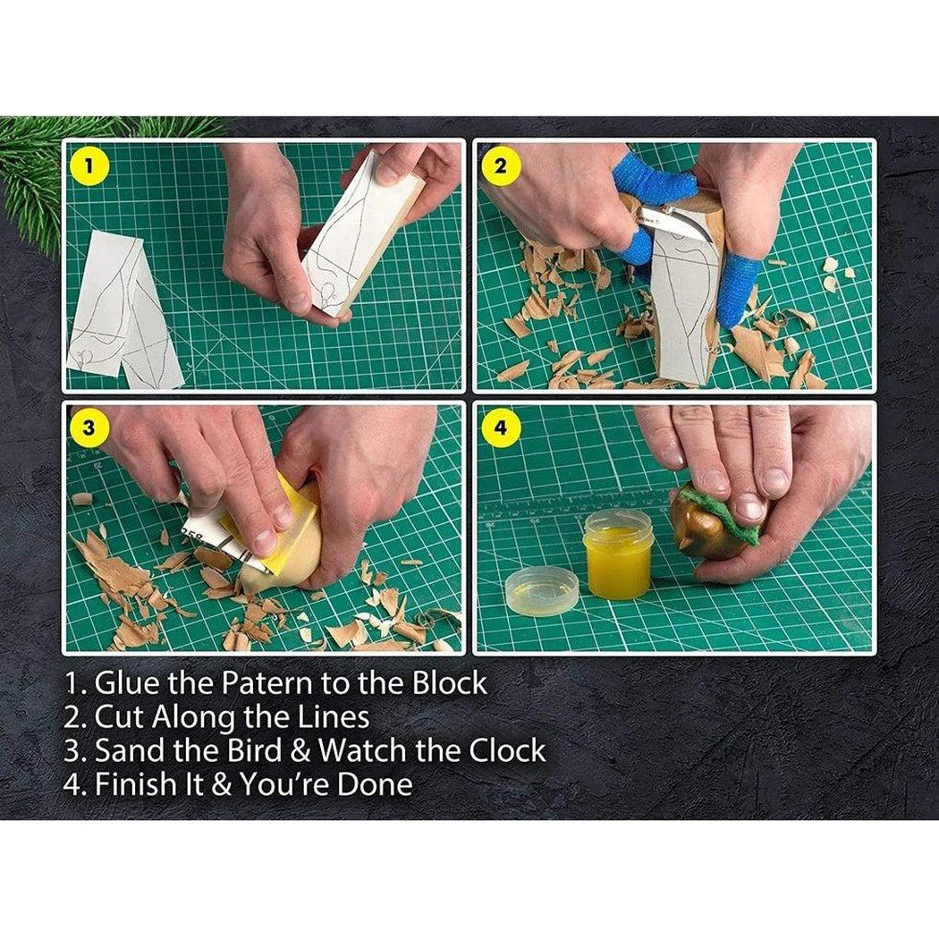 Beavercraft Comfort Bird Carving Kit-Camping - Accessories - Knives-Appalachian Outfitters