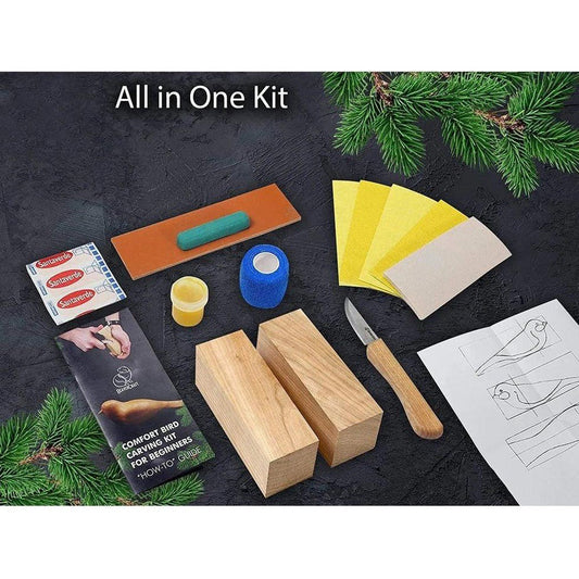 Beavercraft Comfort Bird Carving Kit-Camping - Accessories - Knives-Appalachian Outfitters