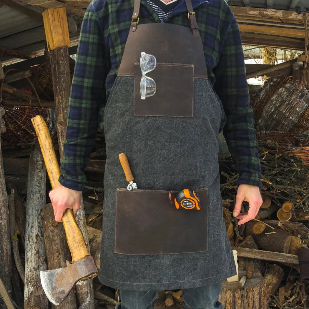 Beavercraft Cowhide Apron Leather-Camping - Accessories-Appalachian Outfitters