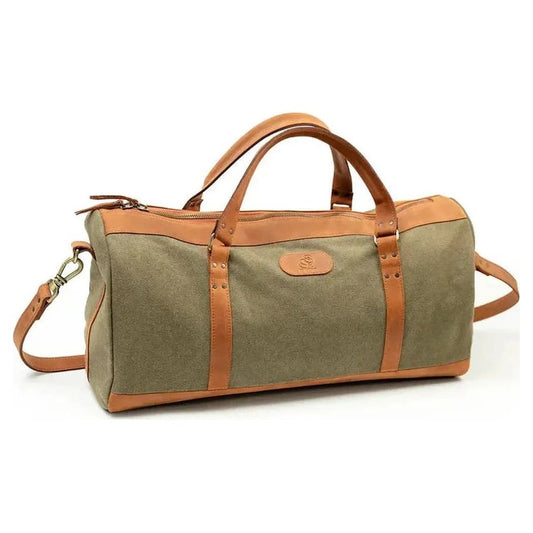 Beavercraft Journey - Canvas and Leather Travel Luggage Duffel Bag-Accessories - Bags-Appalachian Outfitters