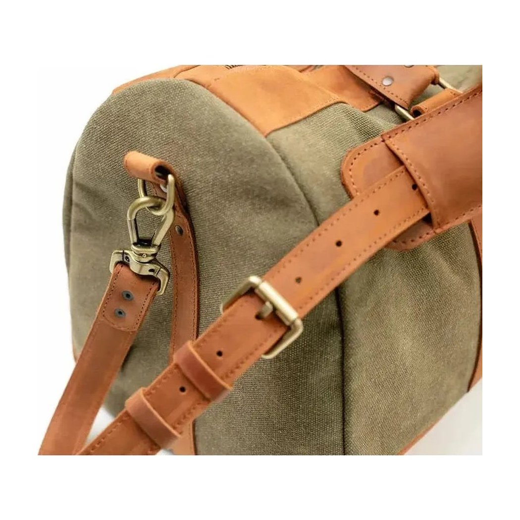Beavercraft Journey - Canvas and Leather Travel Luggage Duffel Bag-Accessories - Bags-Appalachian Outfitters
