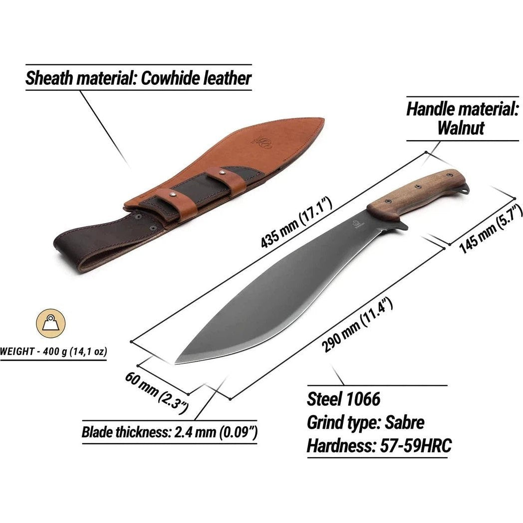 Beavercraft Kukri Knife-Camping - Accessories - Knives-Appalachian Outfitters