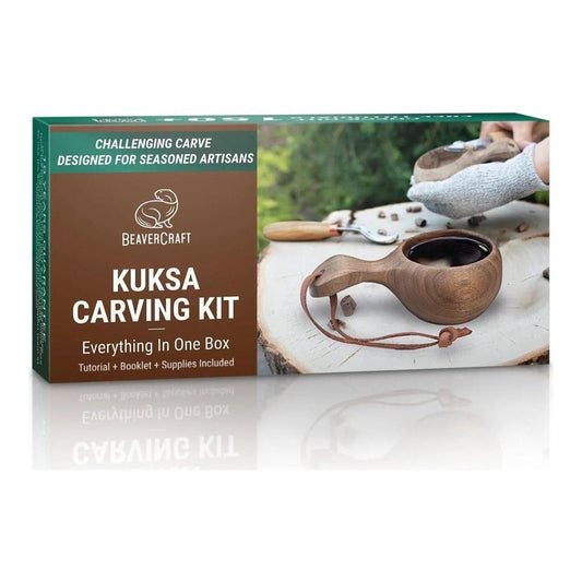 Beavercraft Kuksa Carving Kit-Camping - Accessories - Knives-Appalachian Outfitters