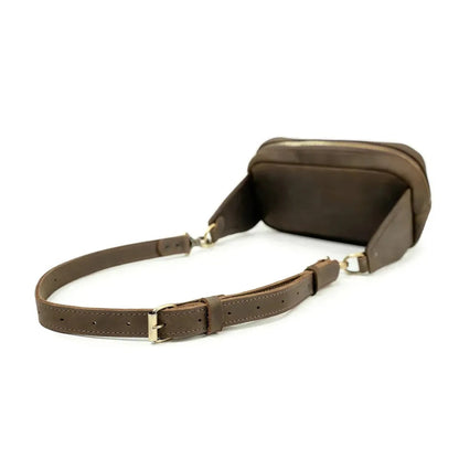 Beavercraft Quest - Leather Waist Bag Fanny Pack Bum Bag for Men and Women-Accessories - Bags-Appalachian Outfitters