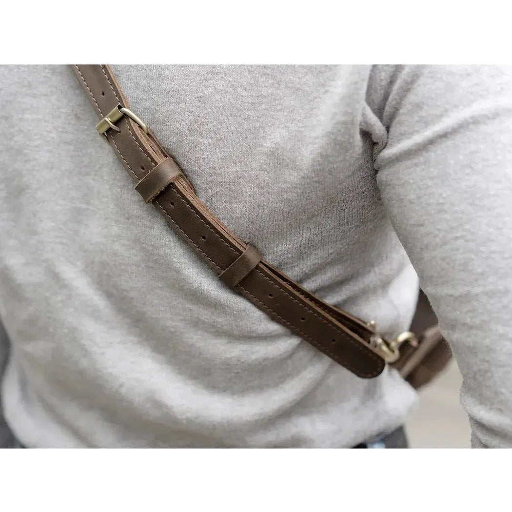Beavercraft Quest - Leather Waist Bag Fanny Pack Bum Bag for Men and Women-Accessories - Bags-Appalachian Outfitters
