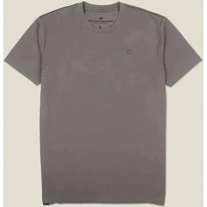Belong Designs Men's Core Traverse Tek Tee-Men's - Clothing - Tops-Granite-M-Appalachian Outfitters