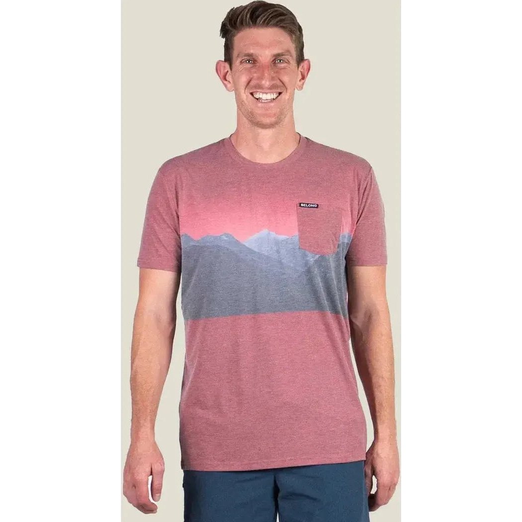 Belong Designs Men's Graphic Traverse Tek Tee-Men's - Clothing - Tops-Appalachian Outfitters