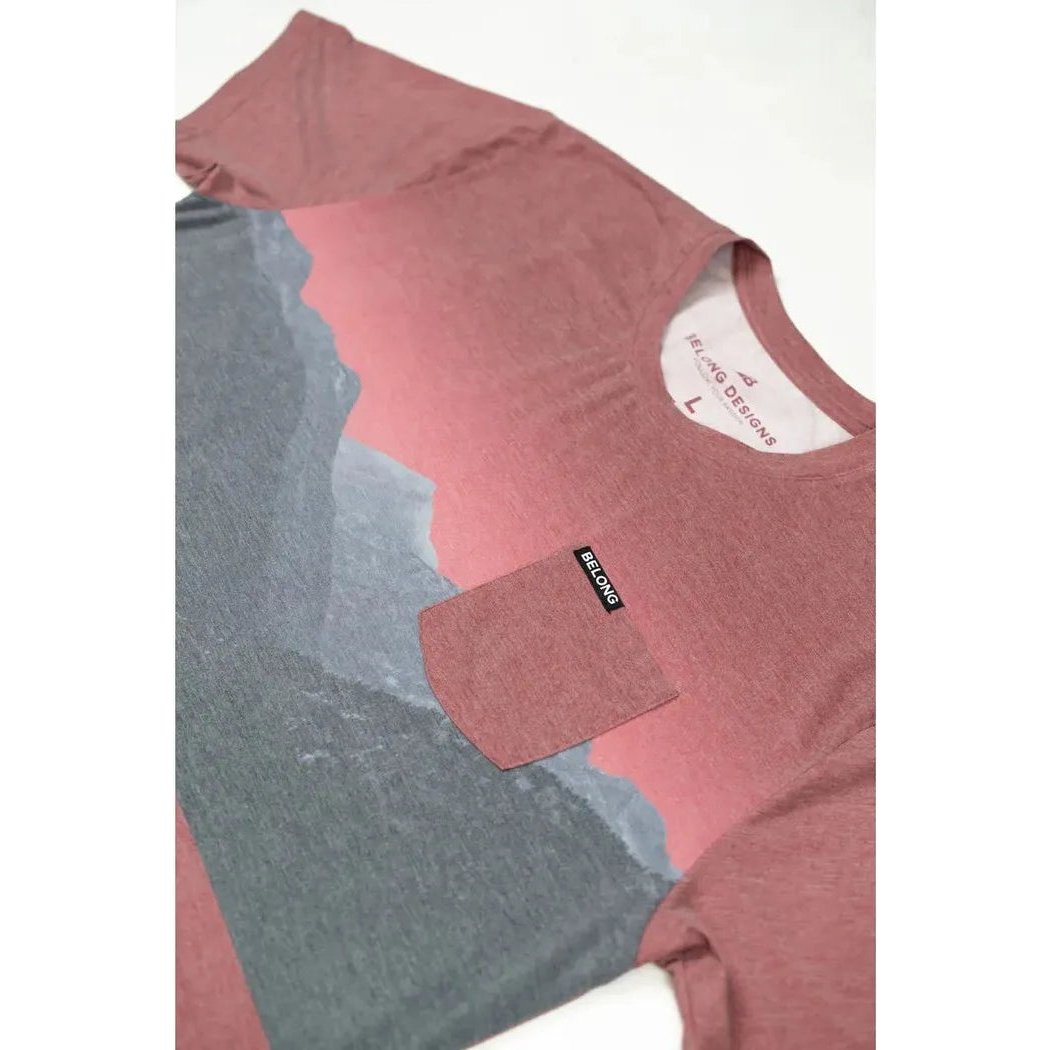 Belong Designs Men's Graphic Traverse Tek Tee-Men's - Clothing - Tops-Appalachian Outfitters