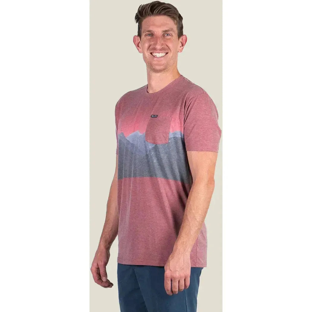 Belong Designs Men's Graphic Traverse Tek Tee-Men's - Clothing - Tops-Appalachian Outfitters