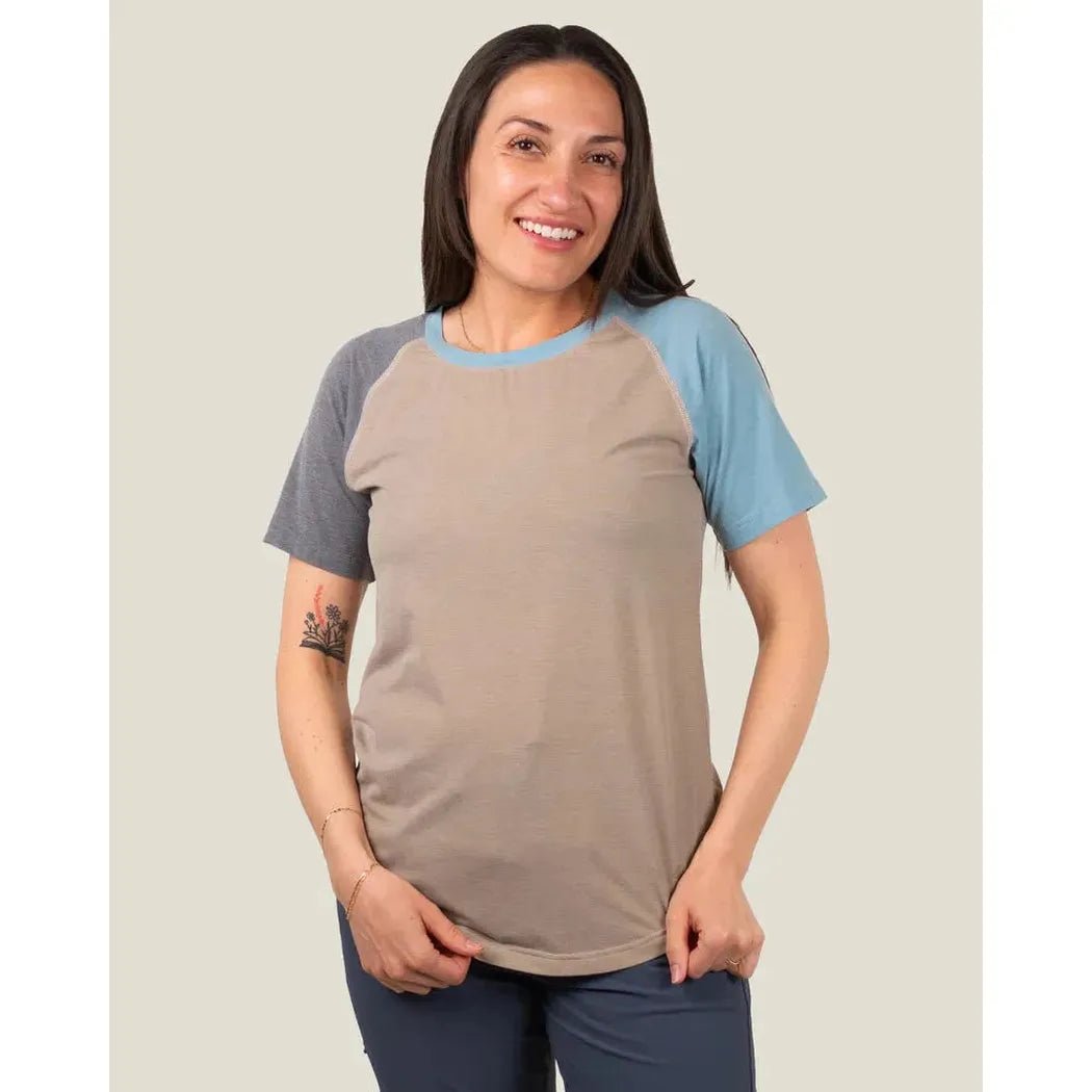 Belong Designs Women's Graphic Traverse Tek Tee-Women's - Clothing - Tops-River Brook-S-Appalachian Outfitters