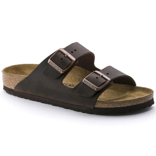 Birkenstock Arizona Oiled Leather Habana-Women's - Footwear - Sandals-Appalachian Outfitters