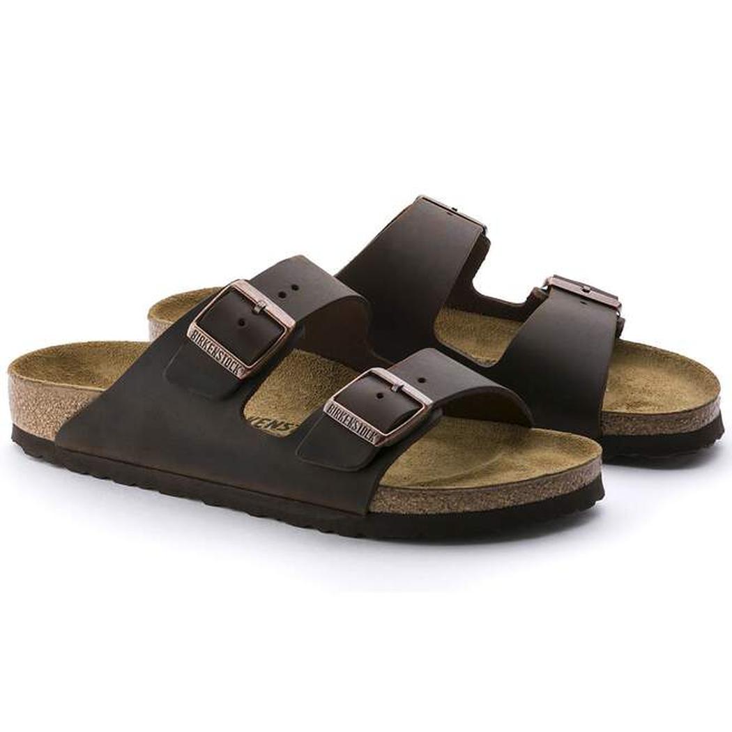 Birkenstock Arizona Oiled Leather Habana-Women's - Footwear - Sandals-Appalachian Outfitters