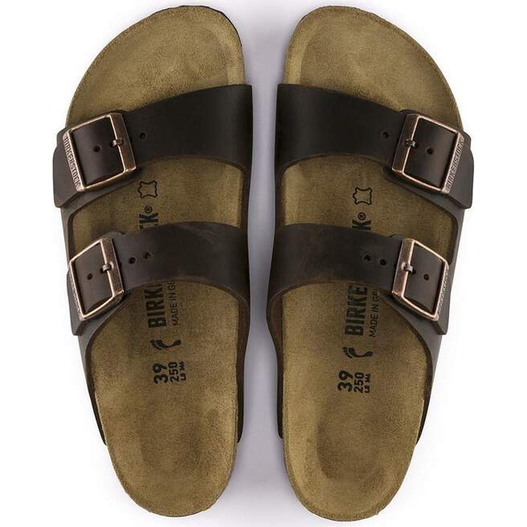 Birkenstock Arizona Oiled Leather Habana-Women's - Footwear - Sandals-Appalachian Outfitters