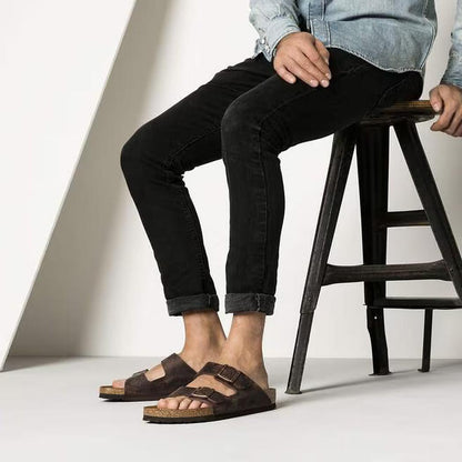 Birkenstock Arizona Oiled Leather Habana-Women's - Footwear - Sandals-Appalachian Outfitters